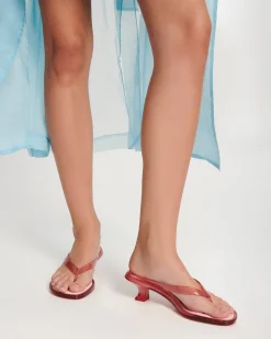 Flip Flop Kitten Heel