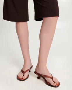 Flip Flop Kitten Heel